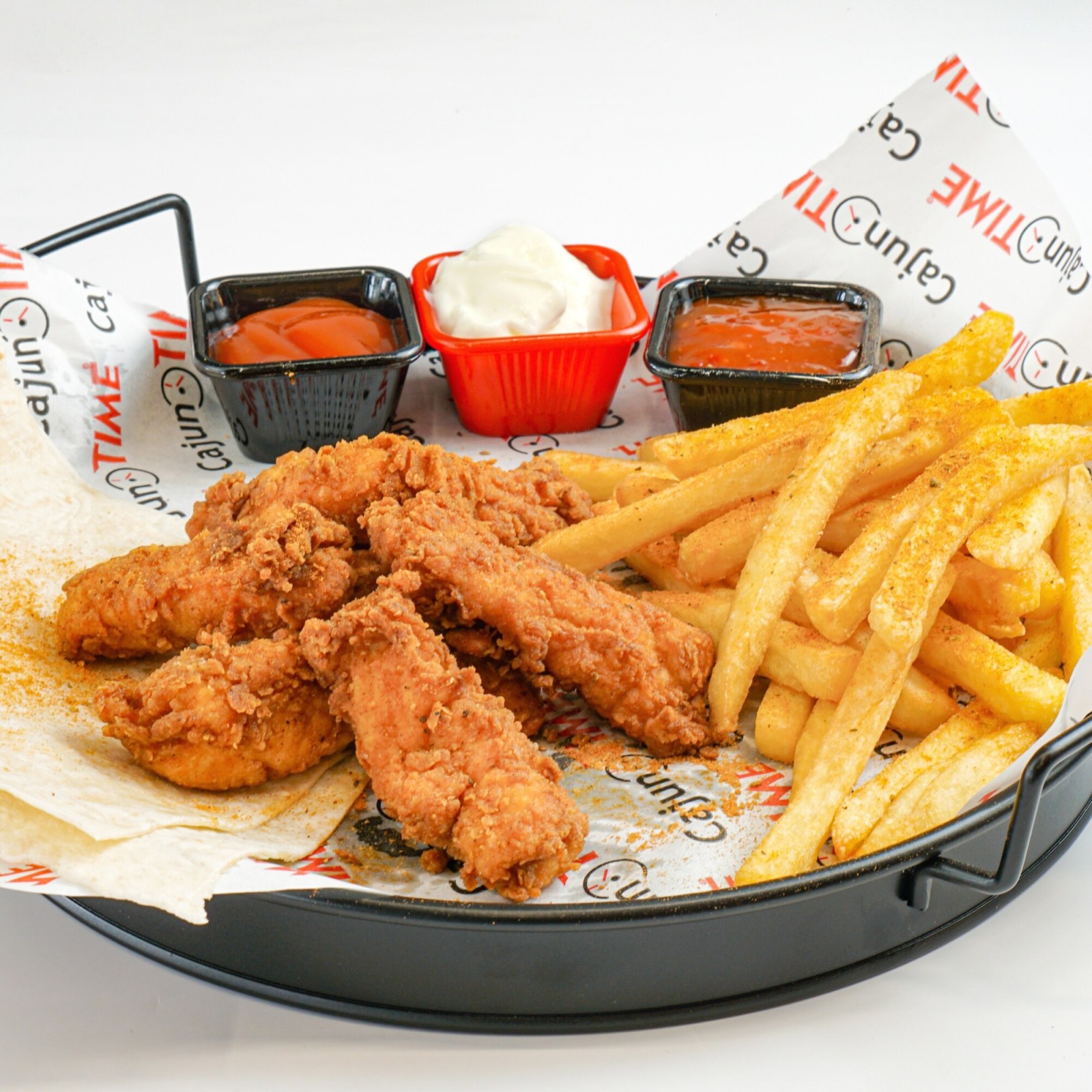 Cajun Time Single Menü