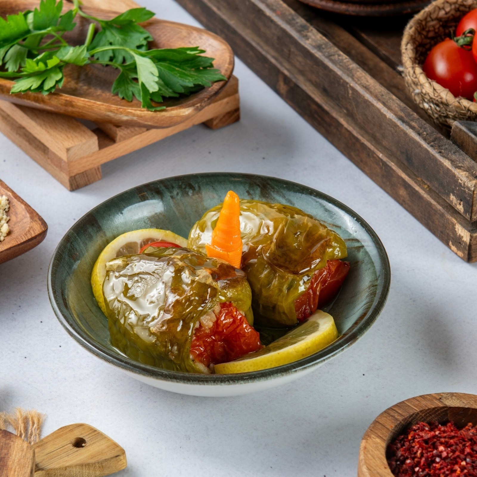 Zeytinyağlı Biber Dolma