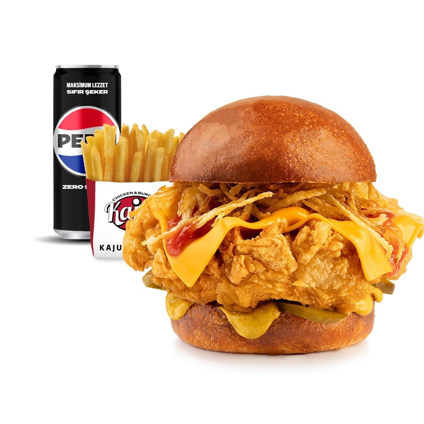 Crunch Cheeseburger