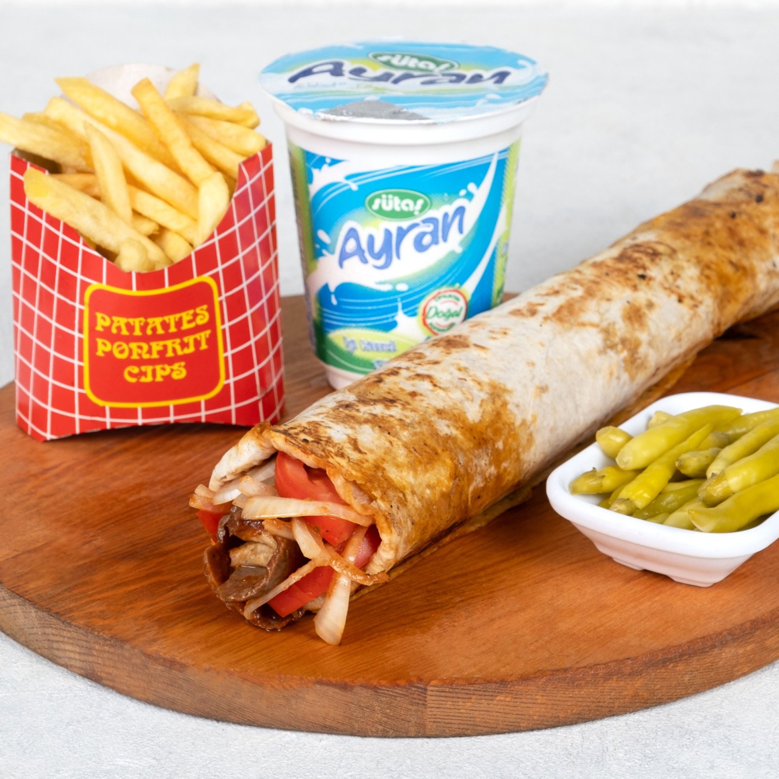 Tavuk Döner Menü