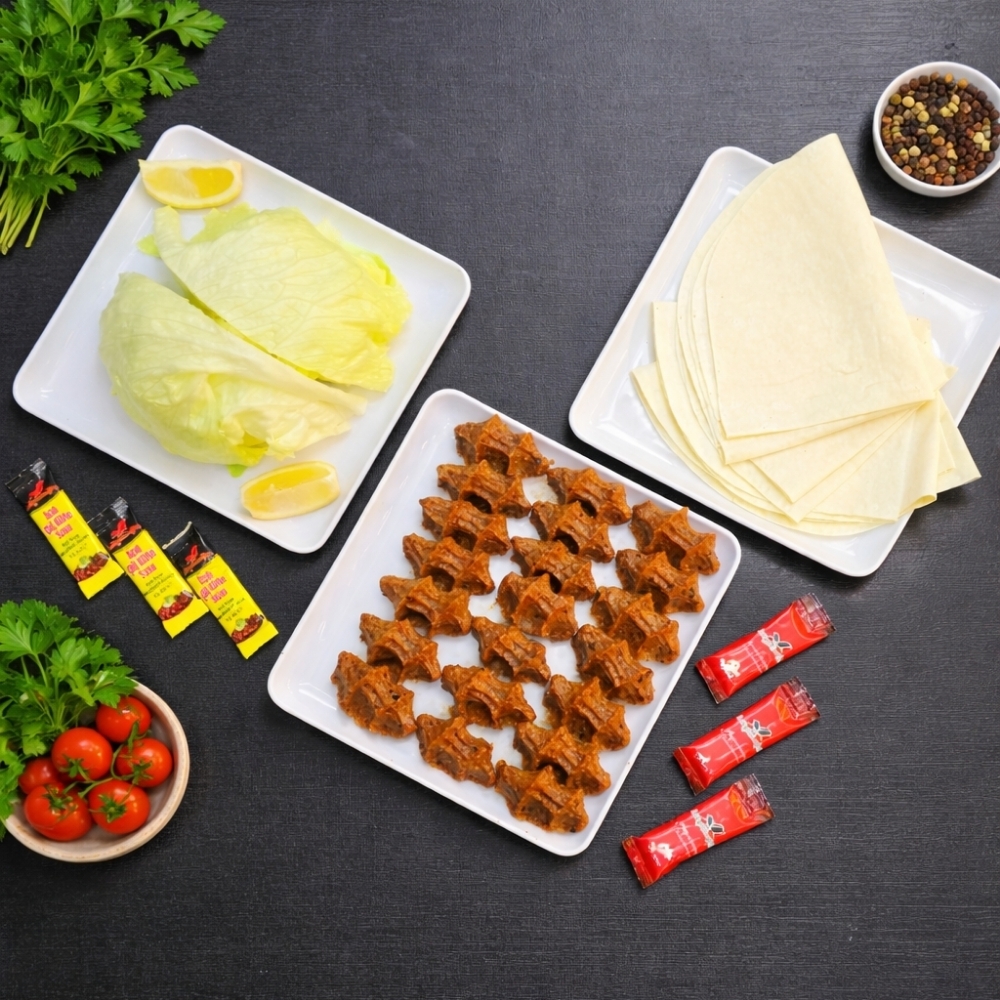 Çiğ Köfte 800 gr+Coca Cola 1 LT