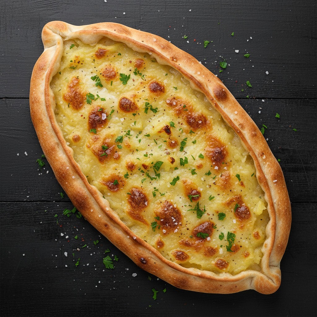 Patatesli Pide