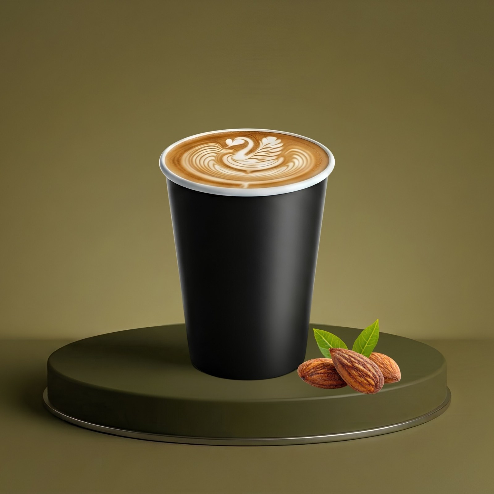 White Almond Latte