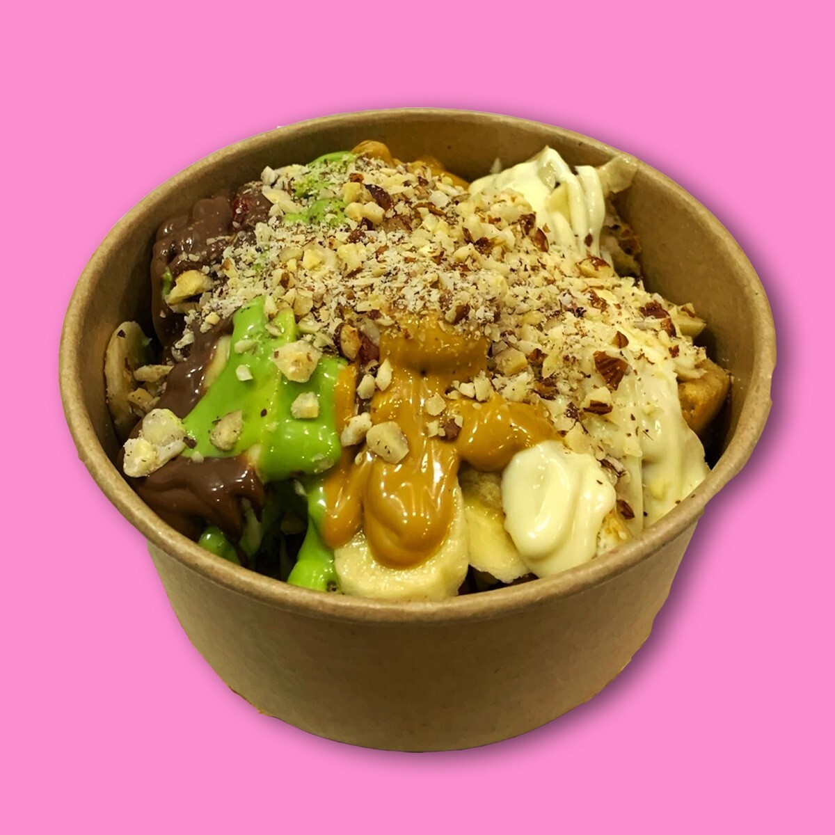 Muzlu Tatlı Kaos Waffle Bowl