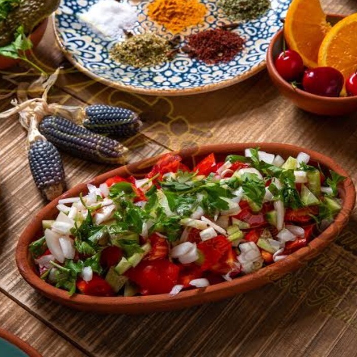 Domates Salata Yeşil Biber Soğan İle Bol Çoban Salata Vip Çoban Salatası - Luxury Celo