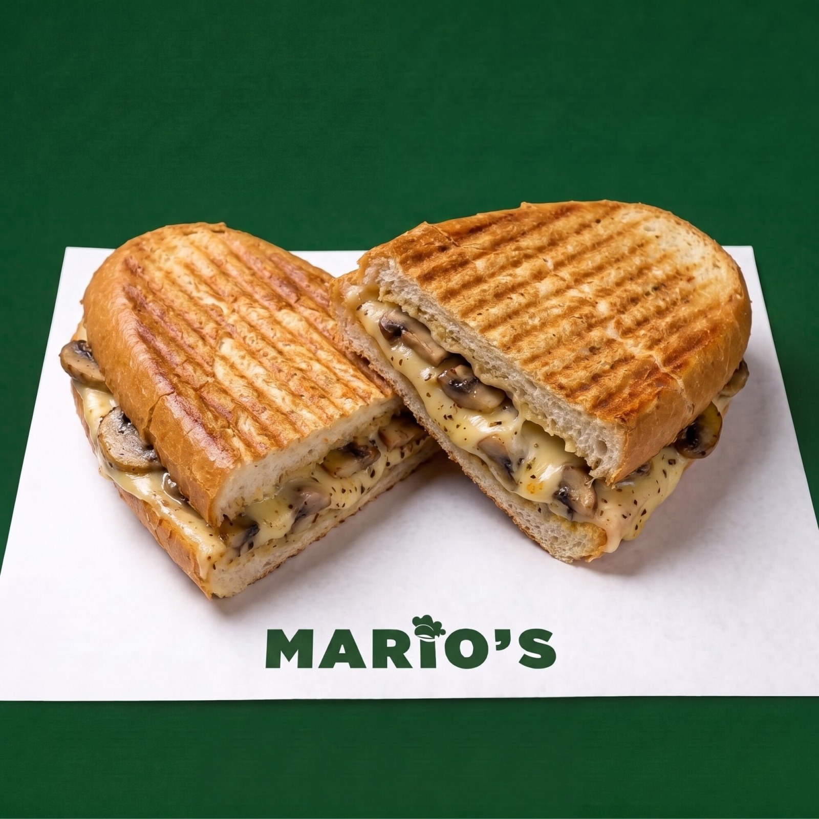 Mantarlı Kaşarlı Tost