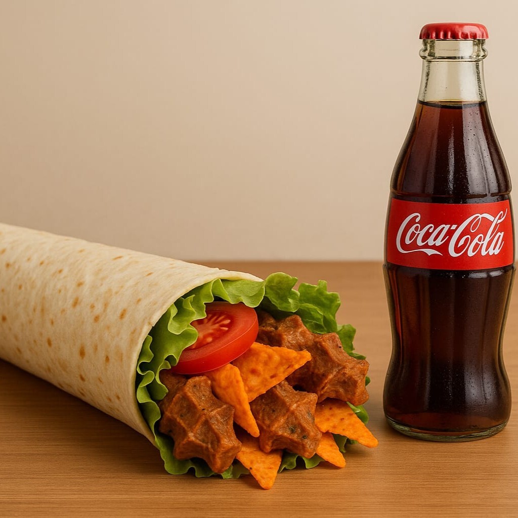 Doritoslu Mega Dürüm (150gr) & Şişe Kola (200ml)