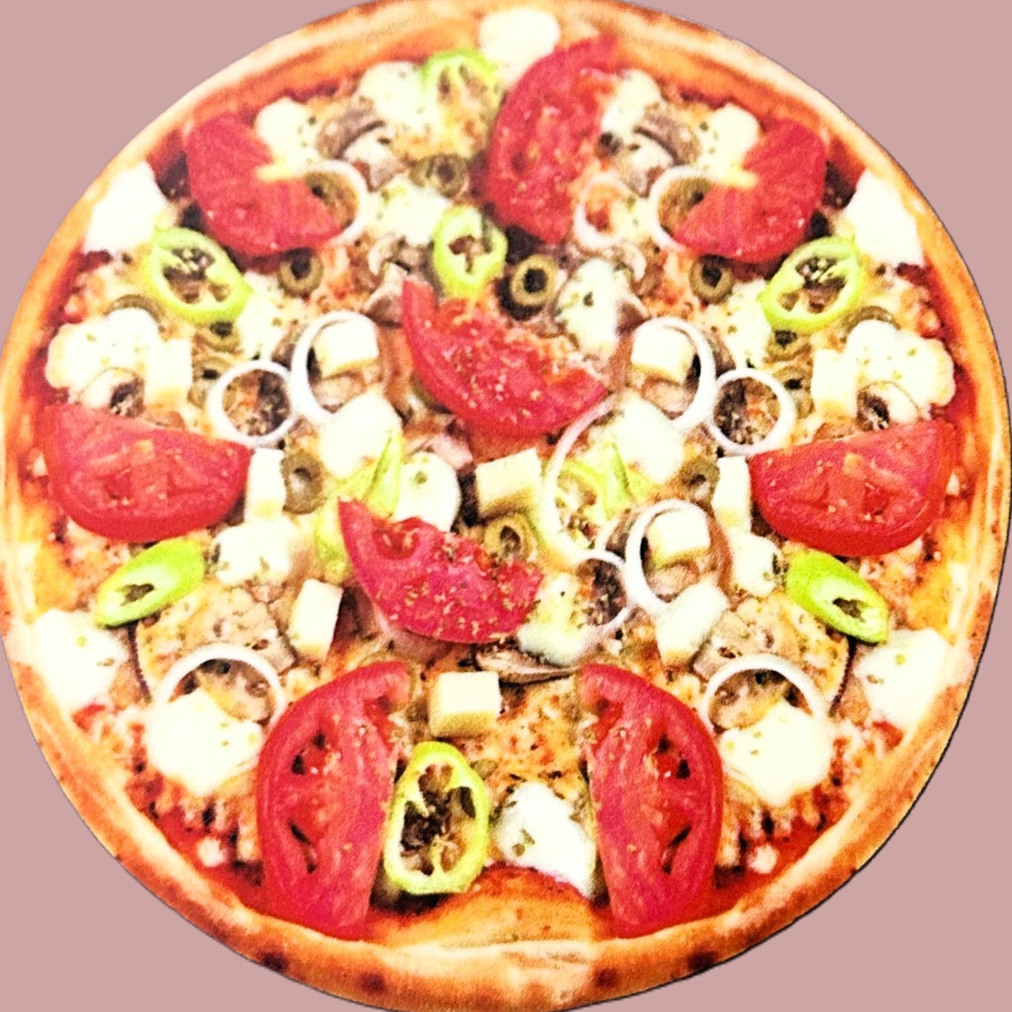 Akdeniz Pizza ( KÜÇÜK )