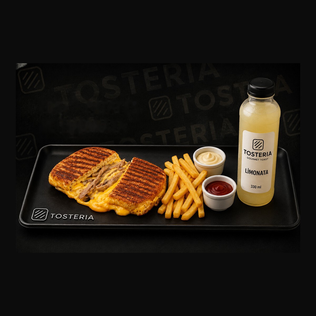 Trüf Mantarlı Tost Menü