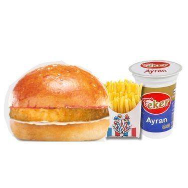 Super Crispy Tavuk Burger Menü