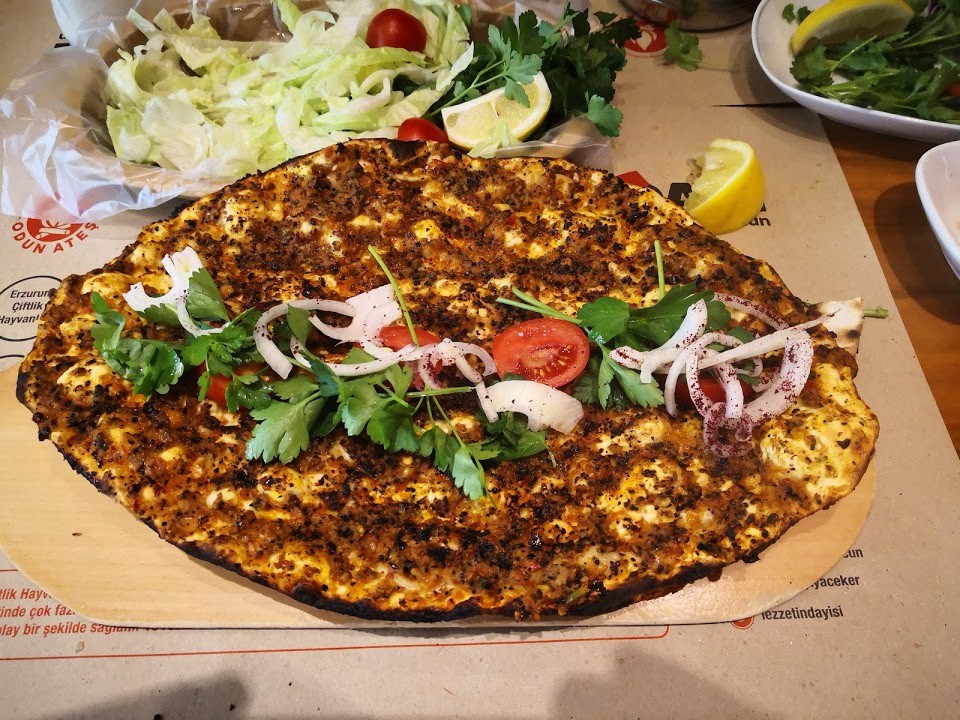 2'li Lahmacun Menü(Büyük Boy Urfa Usülü)