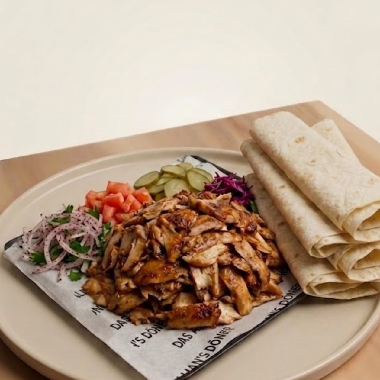Tavuk Döner (1 Kg) Menü