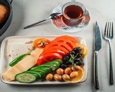 Ekspres Kahvaltı Tabağı