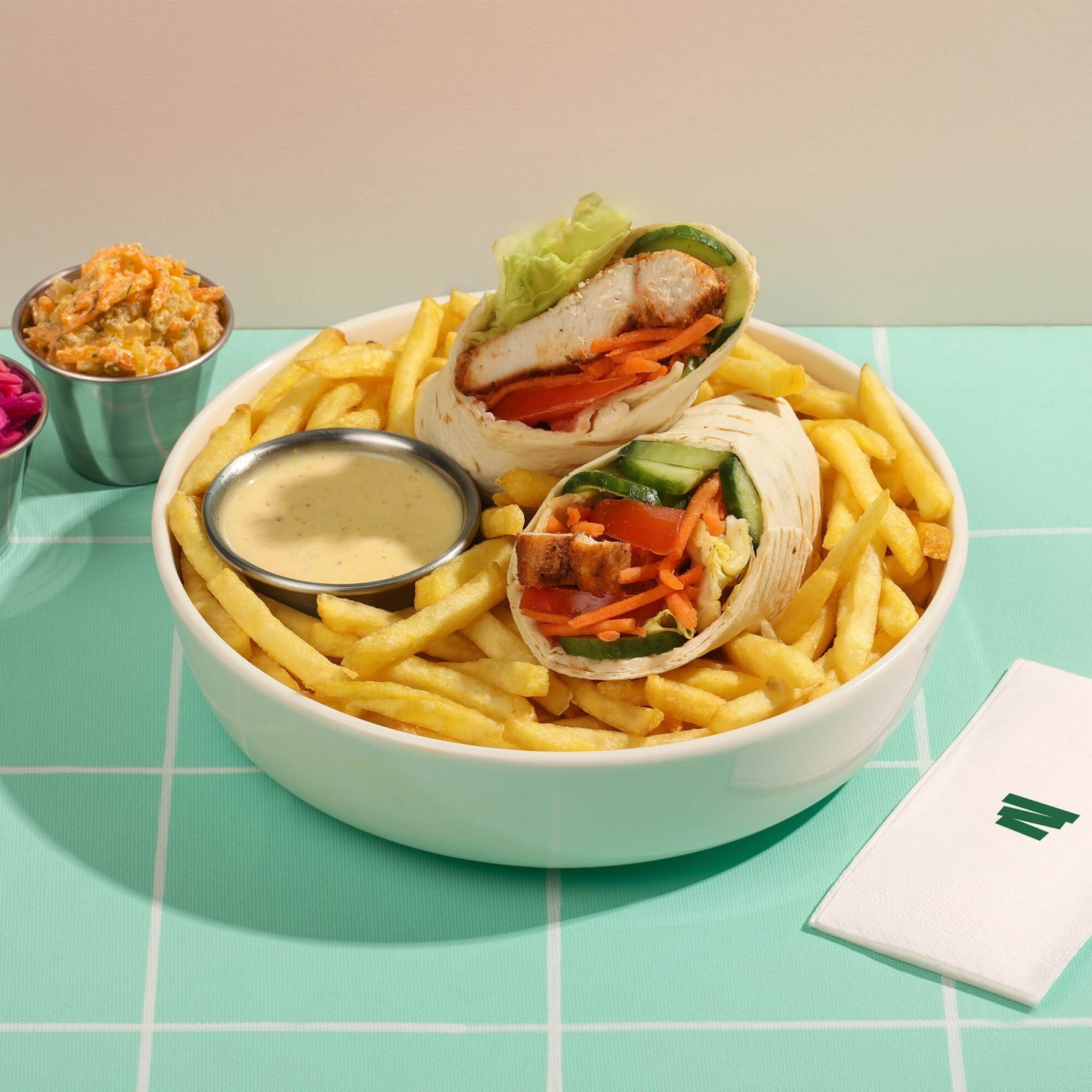 Izgara Tavuklu Wrap