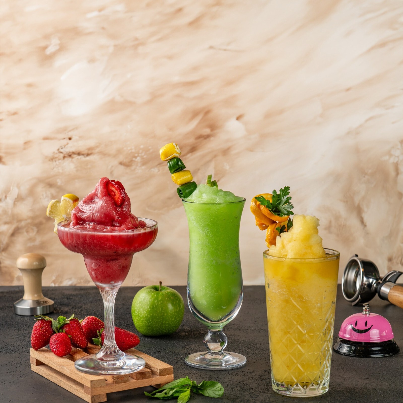 Yeşil Elmalı Frozen (187,6 KCal)