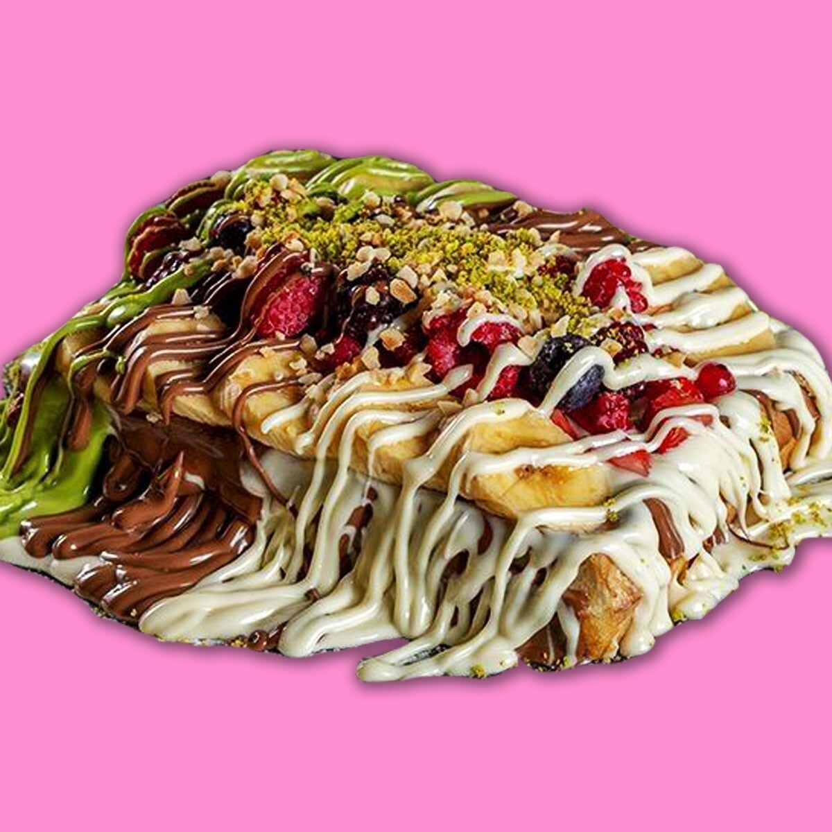 Çikolata Karnavalı Waffle