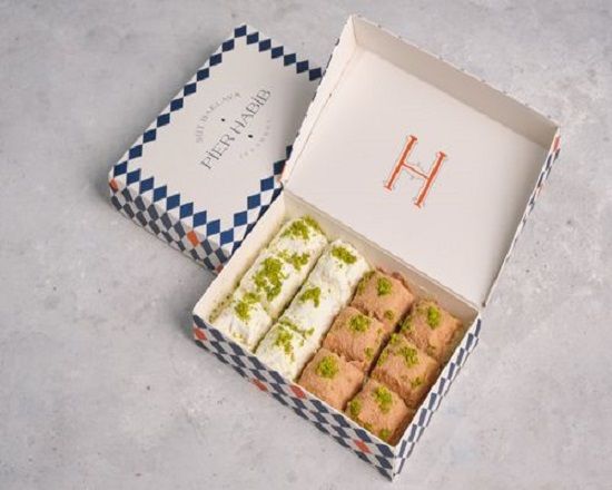 Fıstıklı Karışık Süt Baklava (12 Dilim)