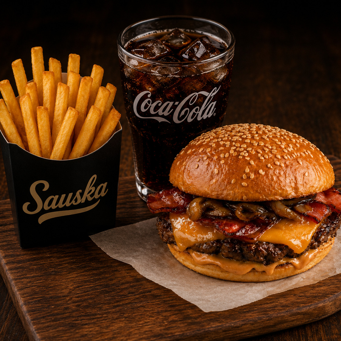 Smoke Bacon Burger Menü