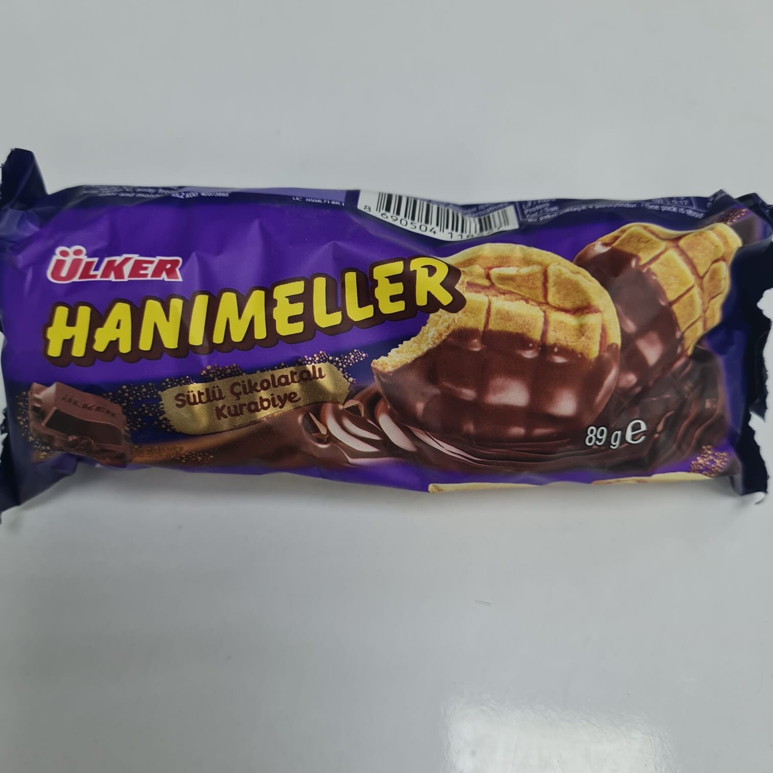 Ülker Hanımeller Sütlü Çikolatalı Kurabiye