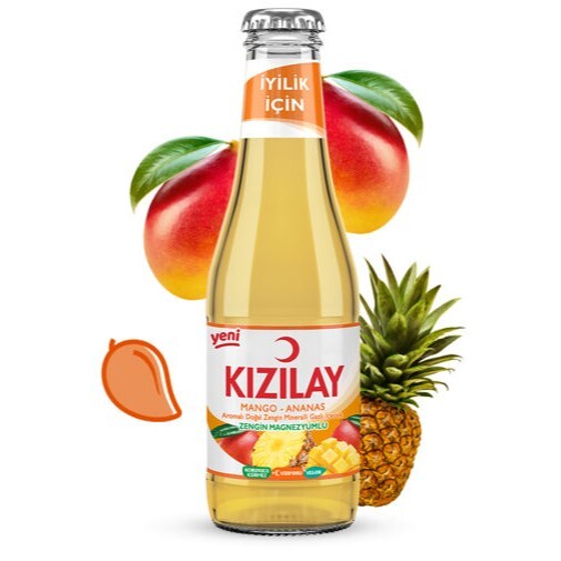 Meyveli Soda Mango & Ananaslı (200 ml)