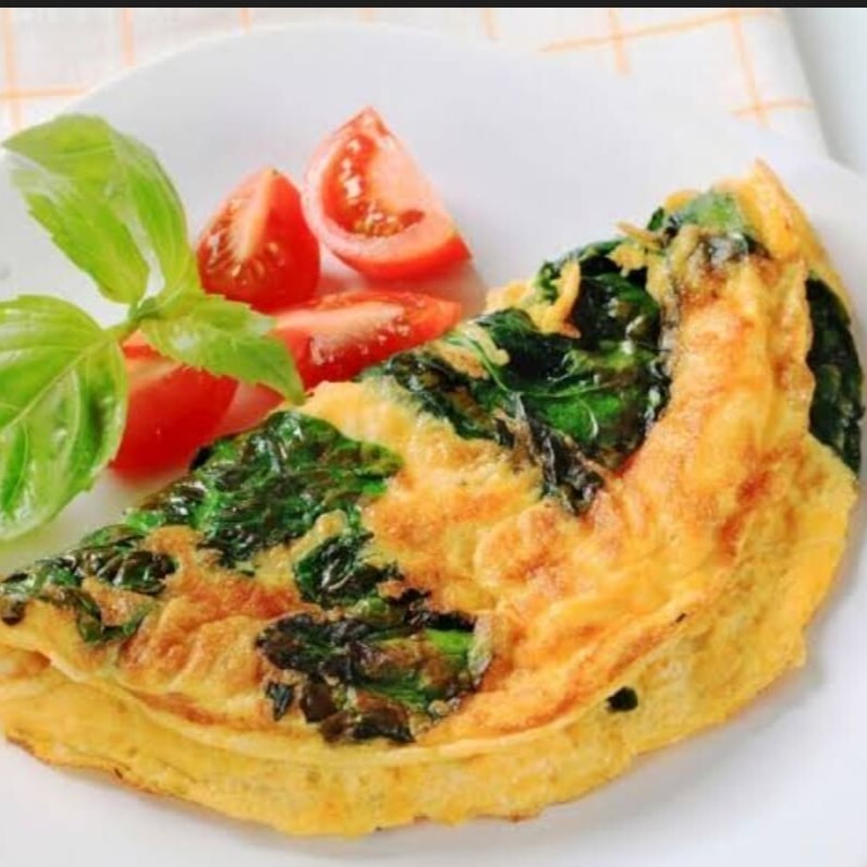 Ispanaklı Omlet