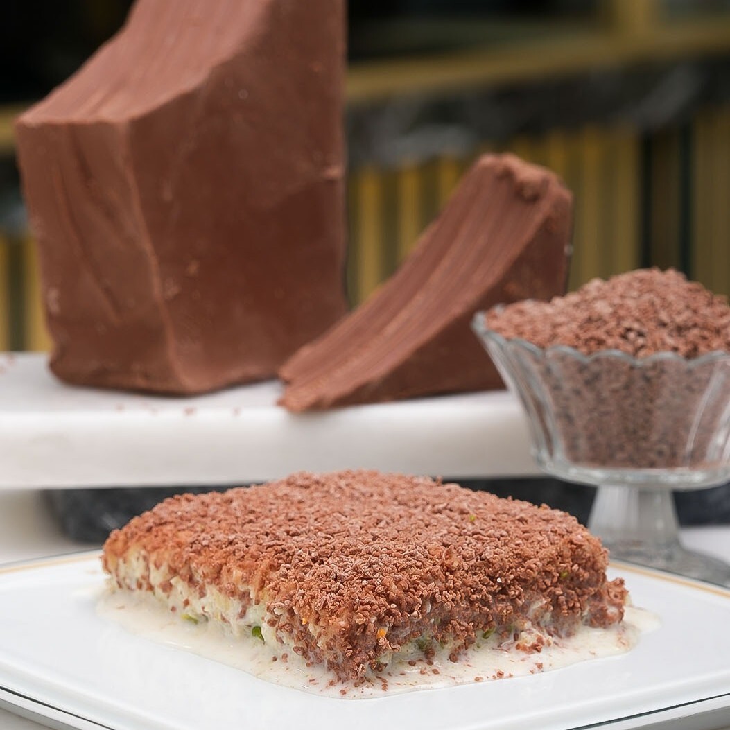 Sütlü Çikolatalı Soğuk Kadayıf Callebaut Çikolatalı (Prs)