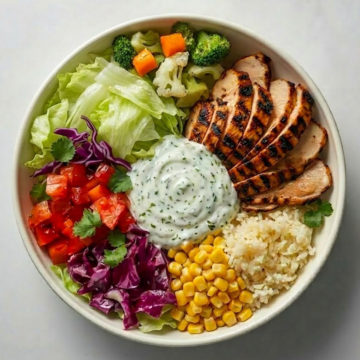 Izgara Tavuklu Bowl