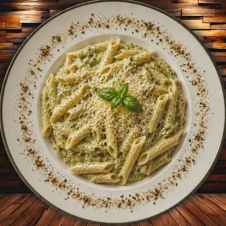 Pesto Soslu Makarna