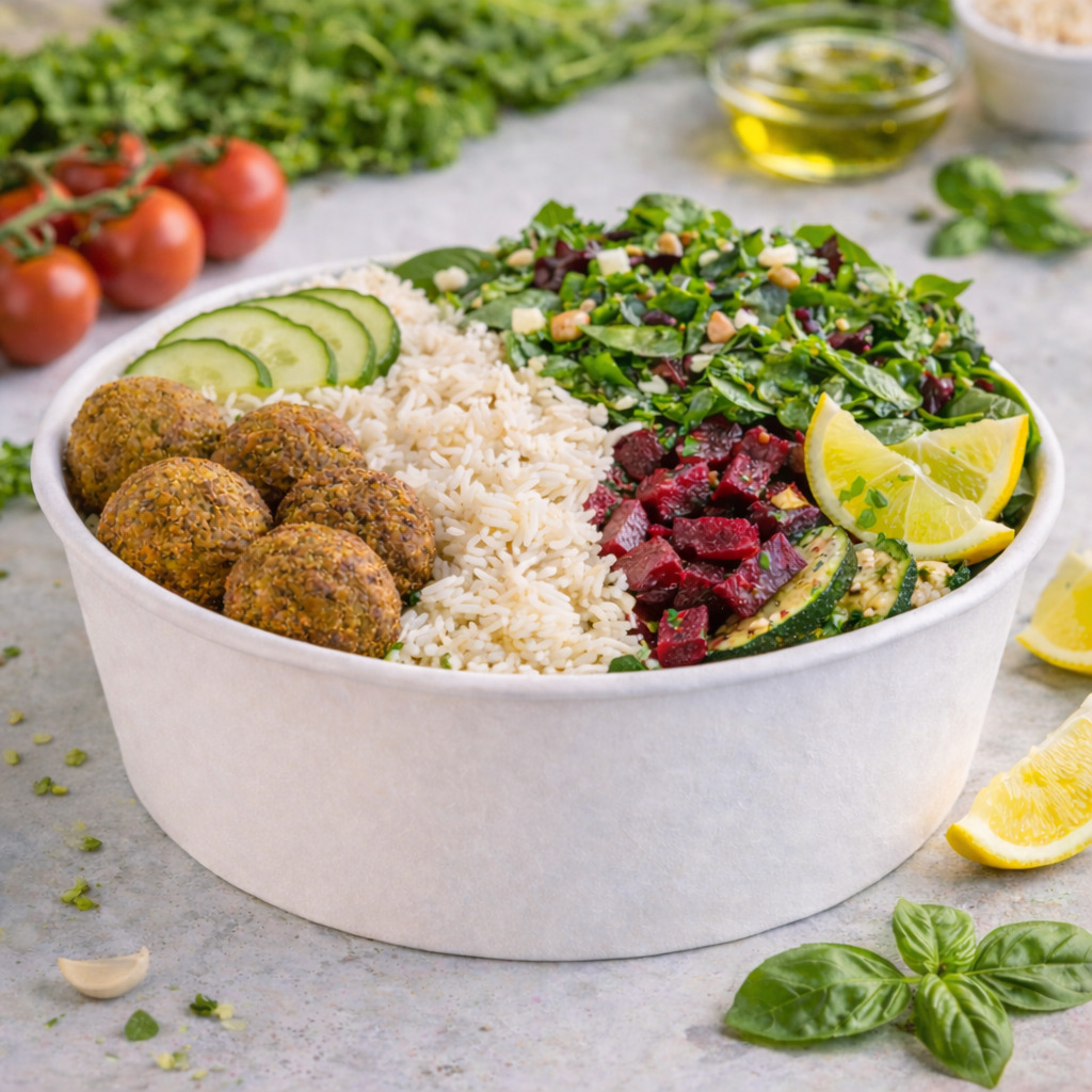 Falafel & Basmati Salata