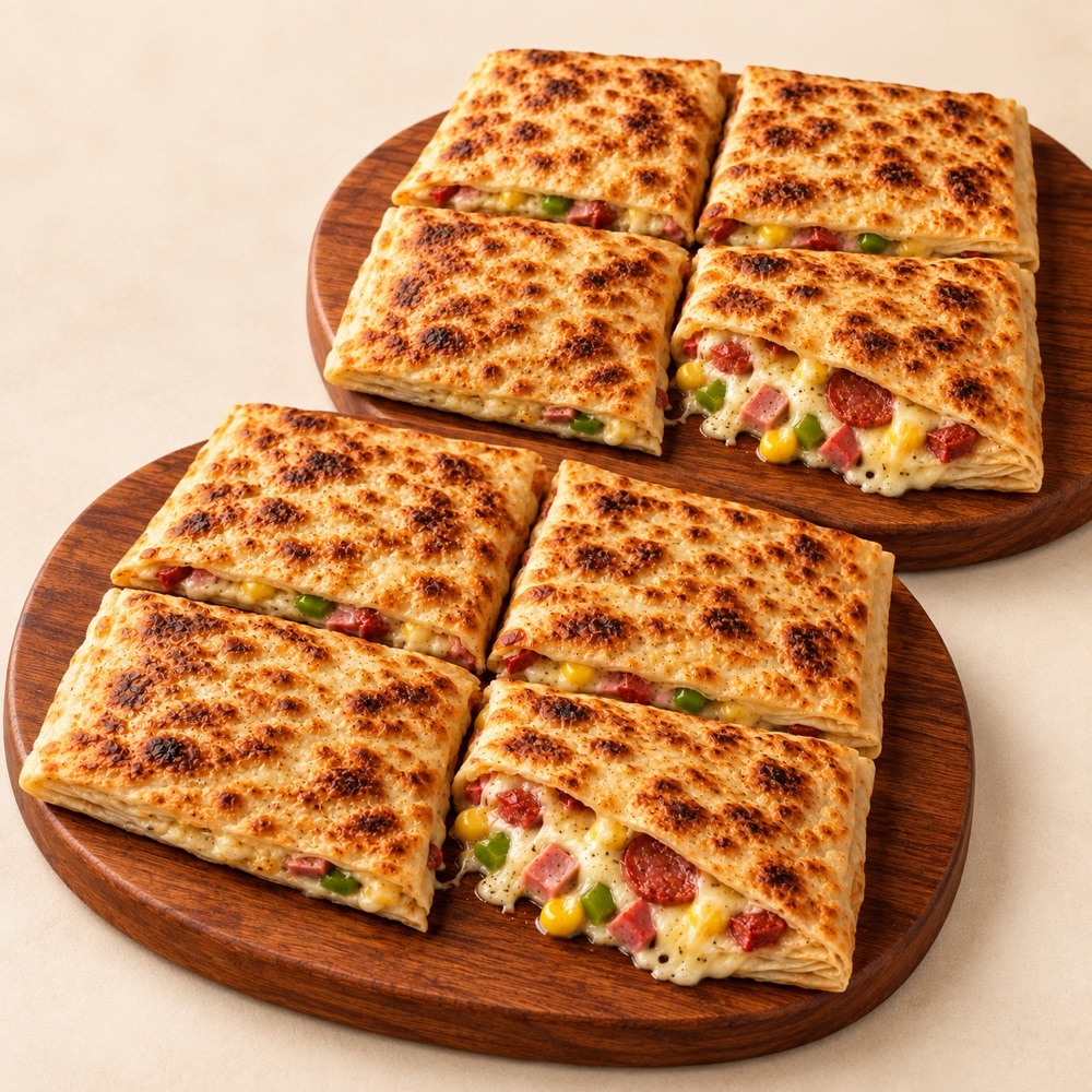 2 Kişilik Bol Malzemeli Pizza Gözleme Menüsü