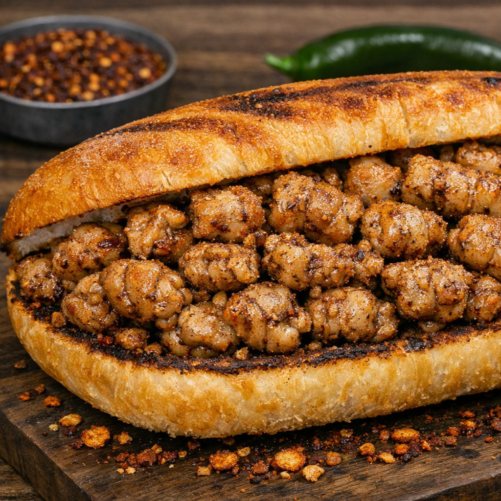 Tam Ekmek Kokoreç (iri kıyım)
