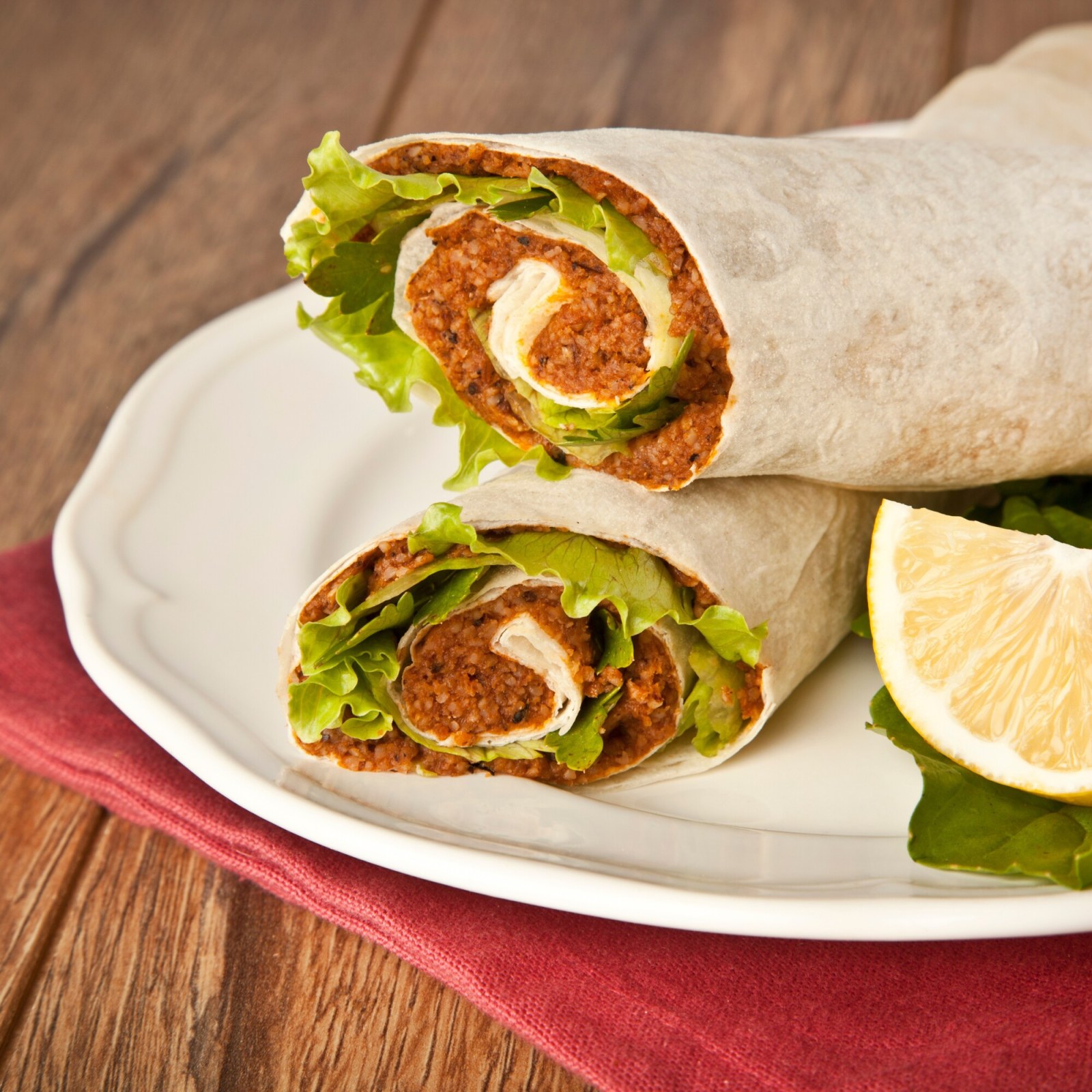 Şişko Çiğ Köfte Dürüm