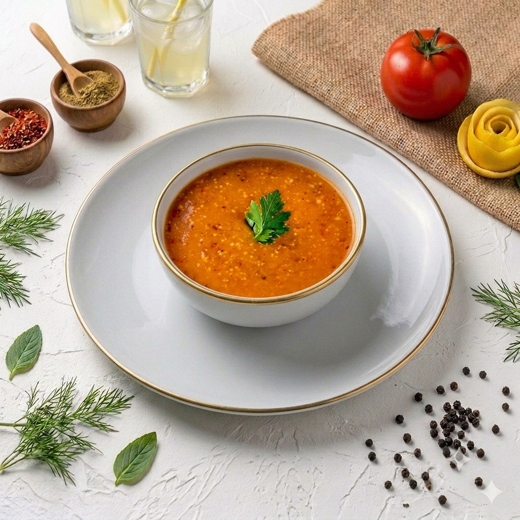 Kıymalı Tarhana Çorbası