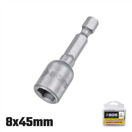 MANYETİK SOMUN ADAPTÖRÜ 8MM*45MM