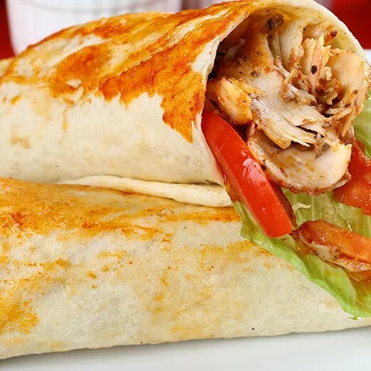 Tavuk Döner Dürüm (120 Gr.)