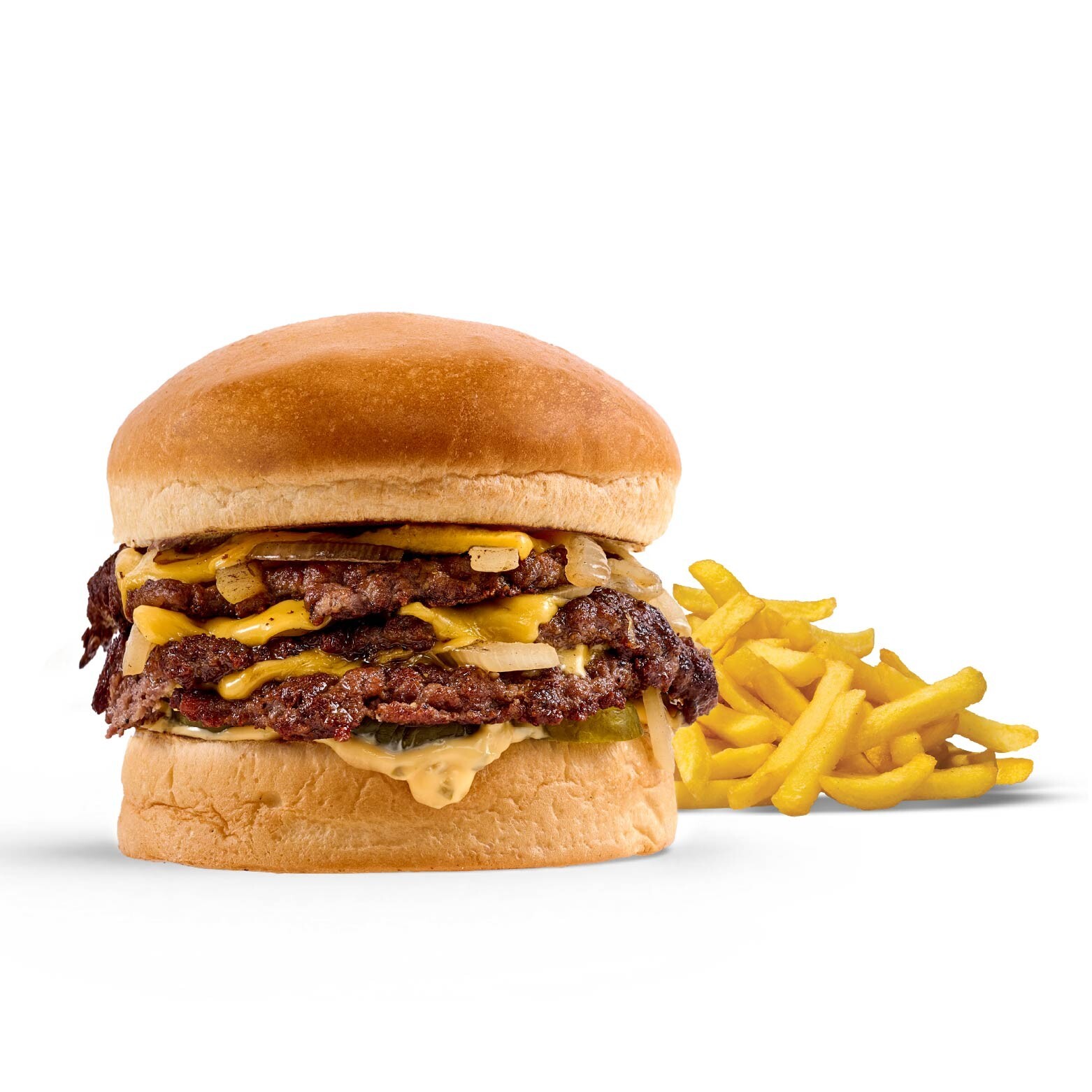 Smash Triple Cheeseburger