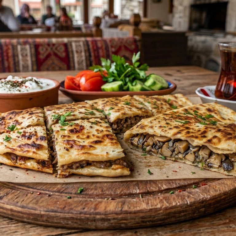 Mantarlı Gözleme