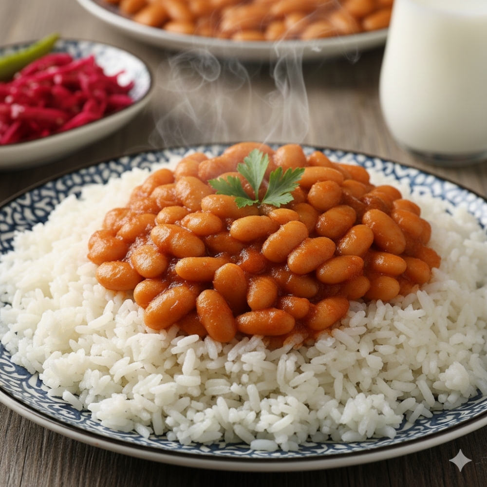 Kuru Fasulyeli Pilav (Büyük)