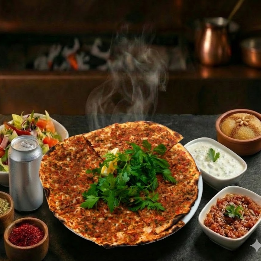 Süper Lahmacun Menü