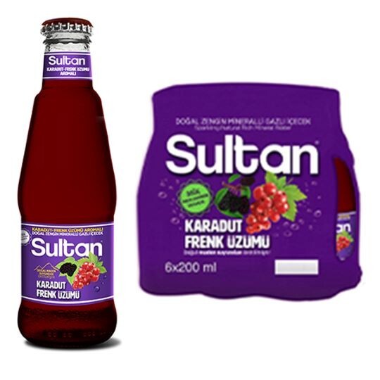 Karadut Frenk Üzümü Soda