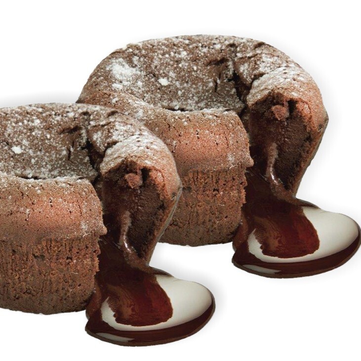 2'li Çikolatalı Sufle