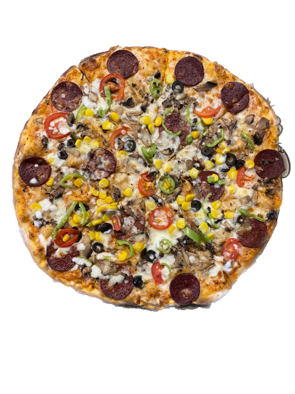 Sucuklum Karışık Pizza (Küçük)