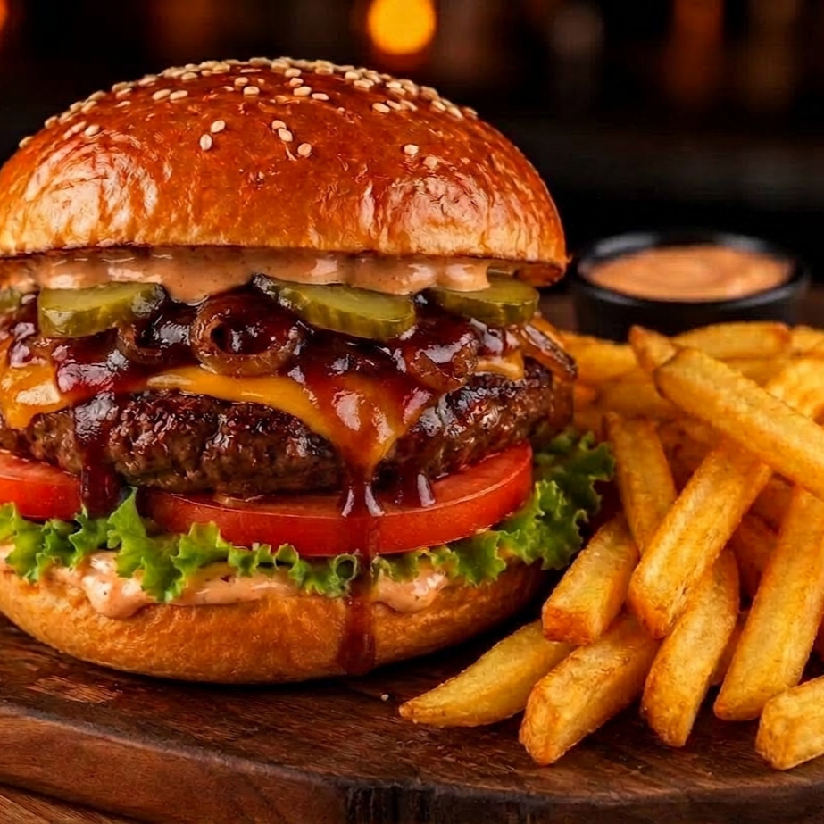 Prof BBQ Burger