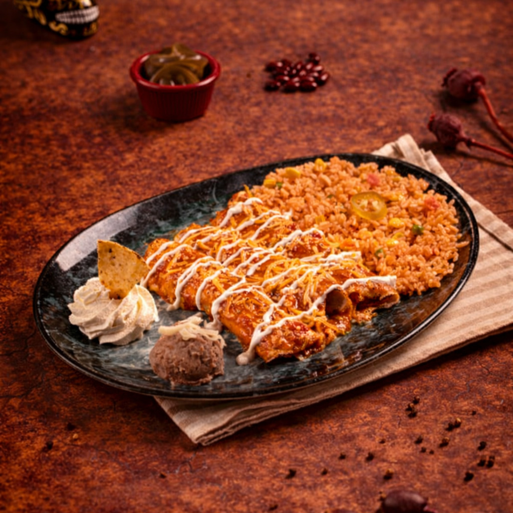 Enchiladas Chilangas Et Acılı