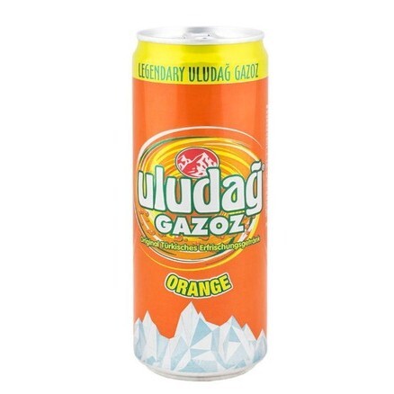 Uludağ Teneke Portakallı Gazoz 330 Ml