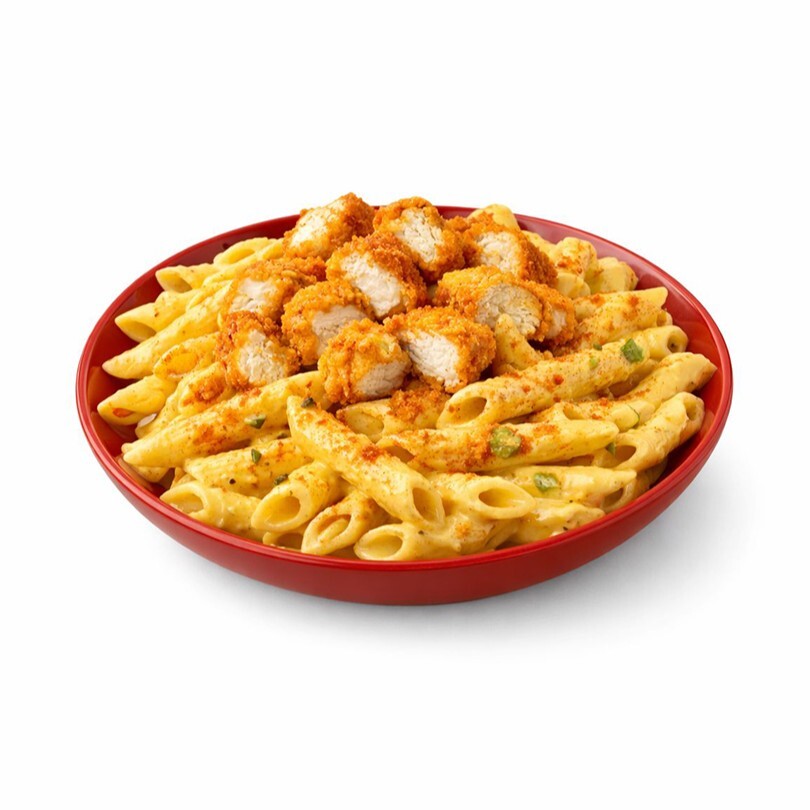 Çıtır Tavuklu Körili Penne Makarna