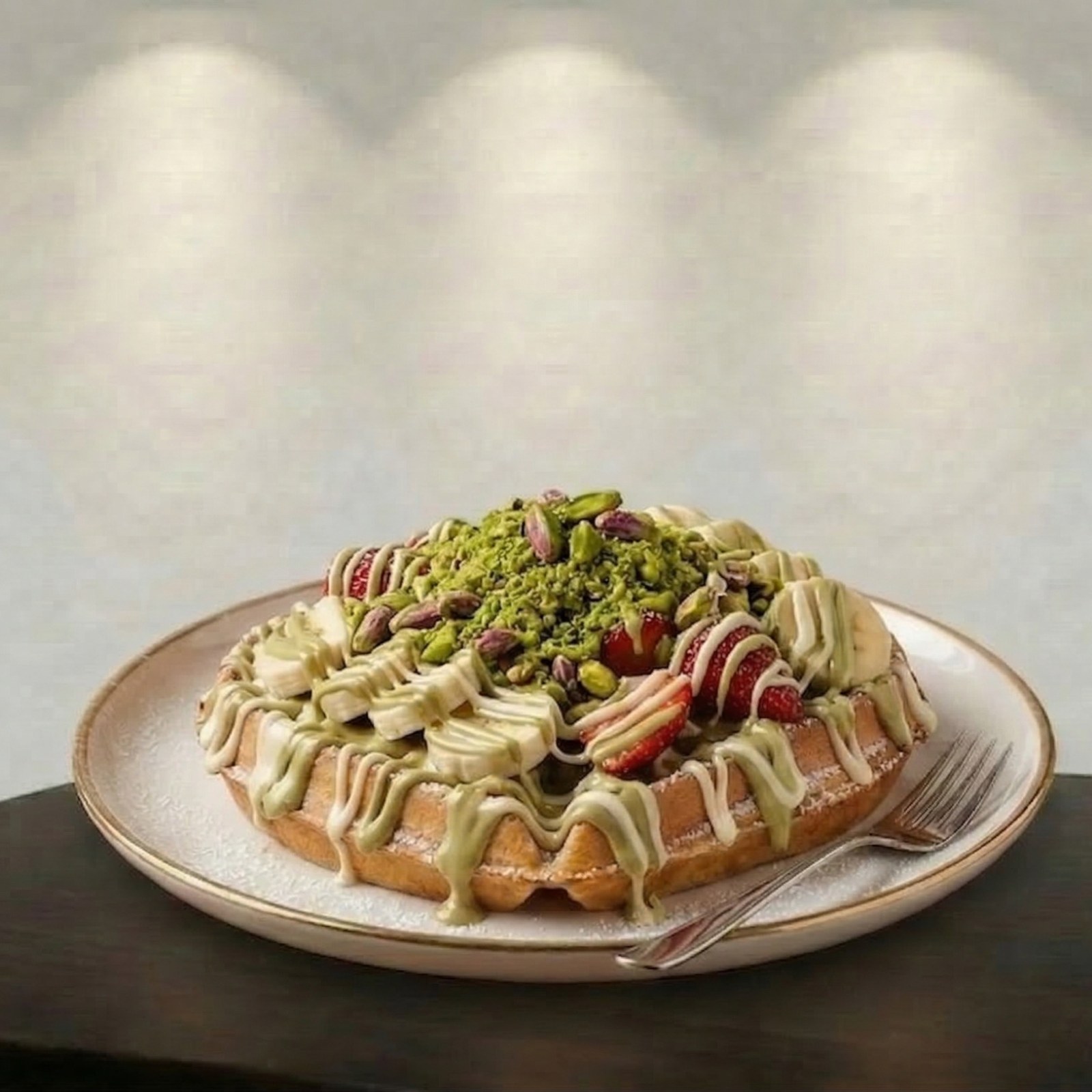 Fıstık Şöleni Çıtır Waffle
