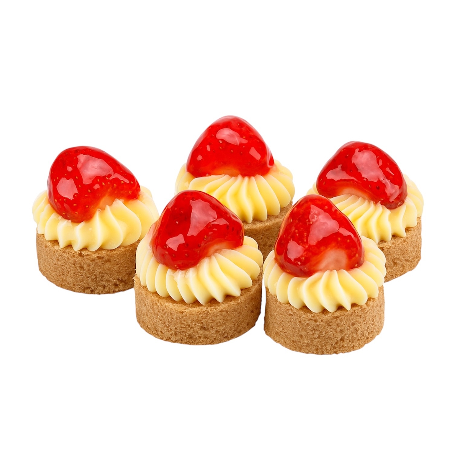 5'li Mini Tartolet (Velvet Kek Tabanlı)