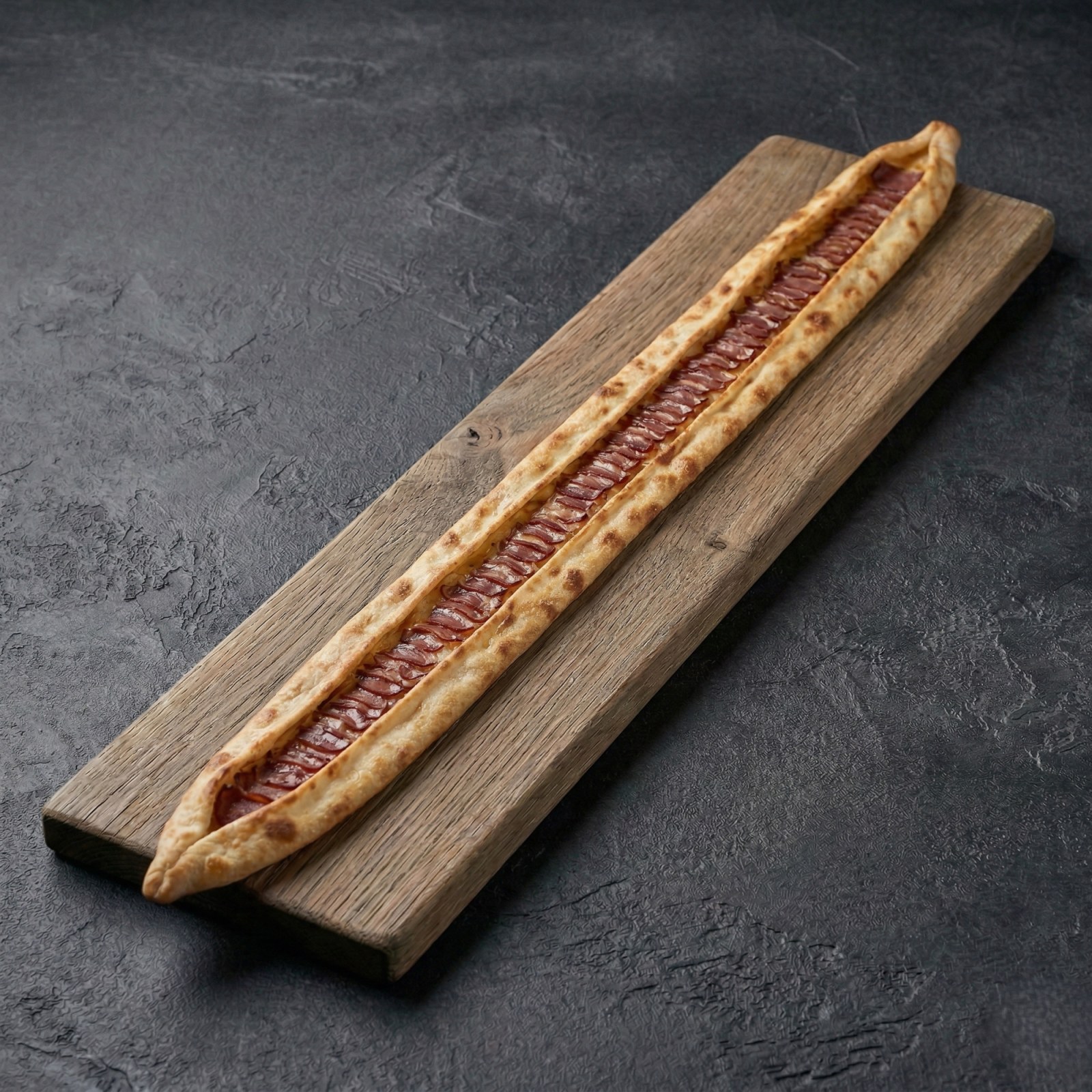 Pastırmalı Pide (Açık)