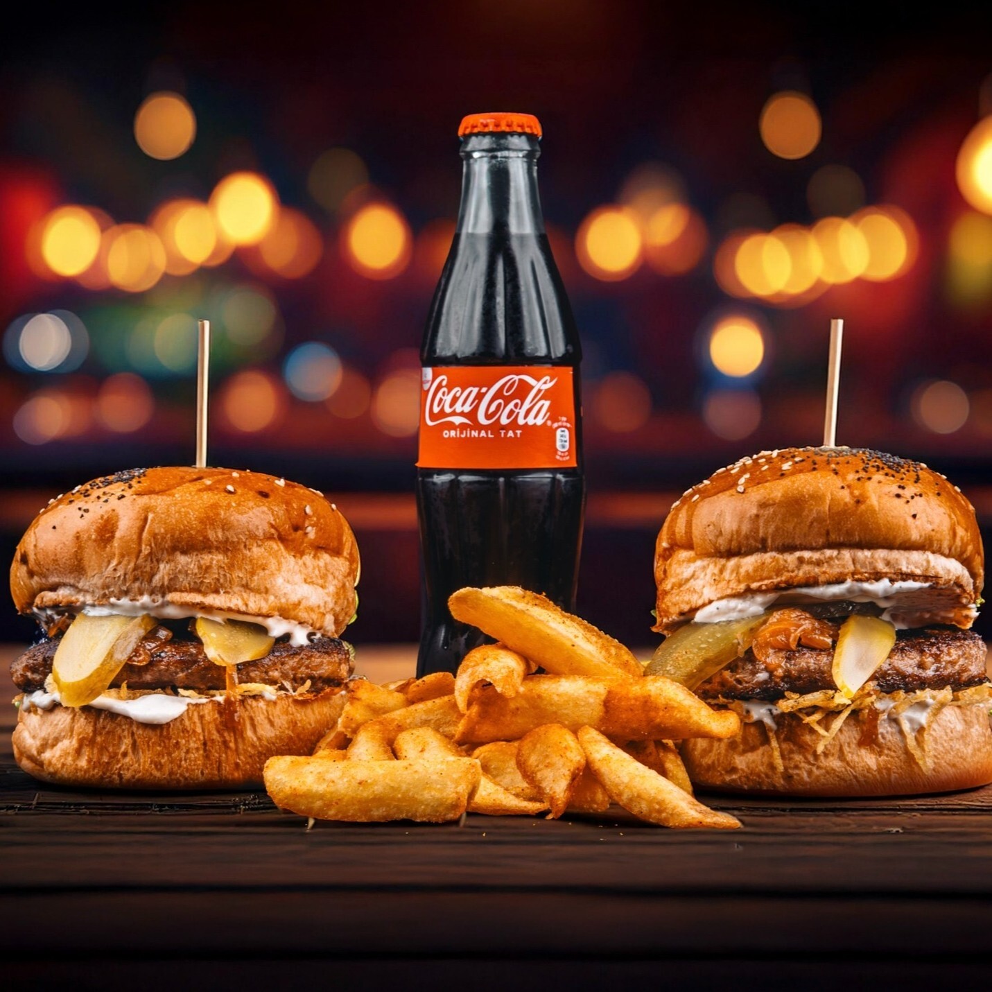 Hamburger 2'li Menü